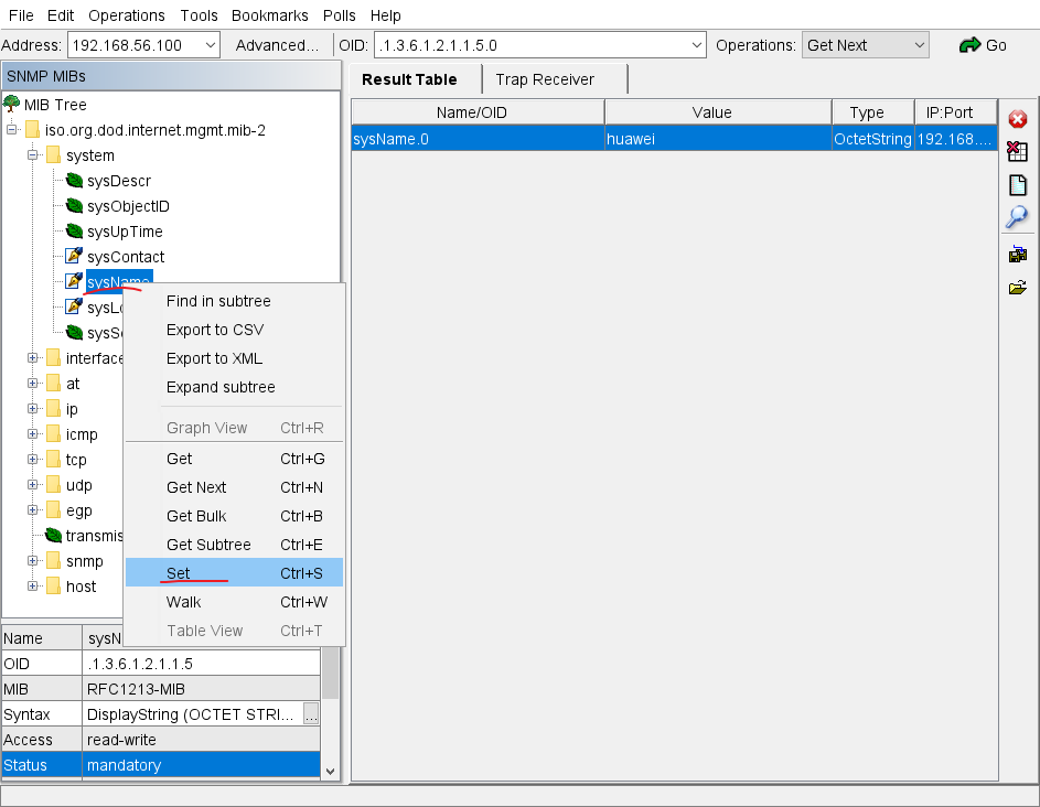 5 1ireasoning mib browser set 1